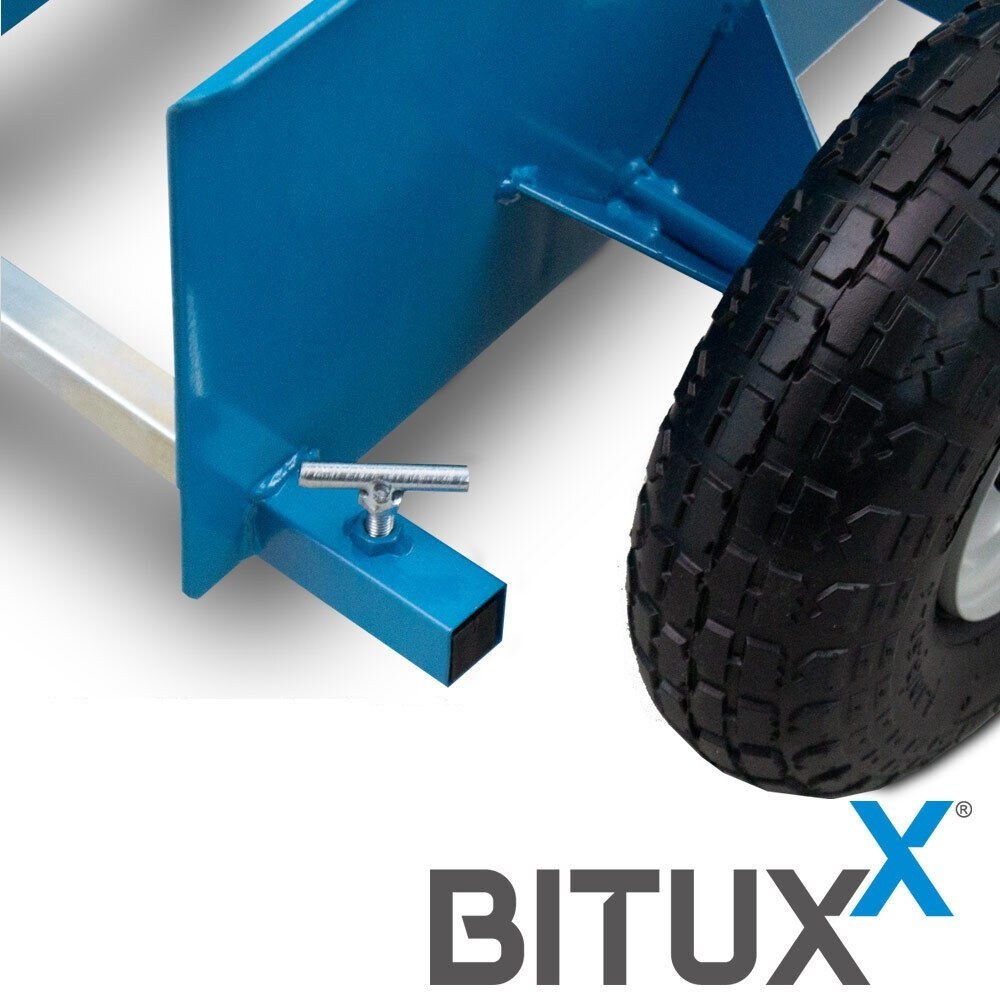 Transportní vozík Bituxx na stavební desky typu GK OSB MDF nosnost do 275kg MS19188